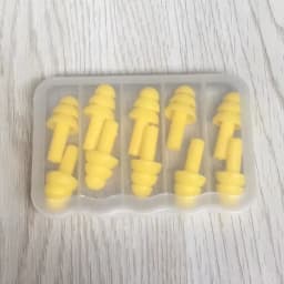 Soft Silicone Earplugs for Children and Adults Waterproof Swimming Earplugs Anti-Noise Ear Clips, Swimmers Diving 5Pairs per Box