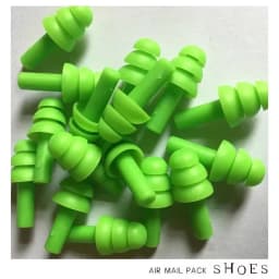 Soft Silicone Earplugs for Children and Adults Waterproof Swimming Earplugs Anti-Noise Ear Clips, Swimmers Diving 5Pairs per Box