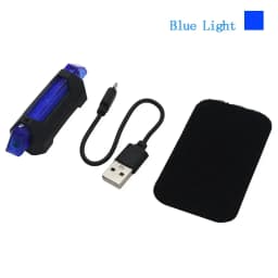 VULPO USB Rechargeable Tactical Helmet Signal Light Cycling Warning Light Airsoft Hunting Lifesaving Lamp