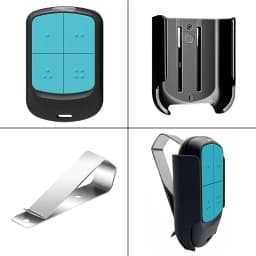 Newest Powertech PR1 PR2 PR4 Garage / Gate Remote Control 433 MHz Electric Gate Transmitter Includes visor clip