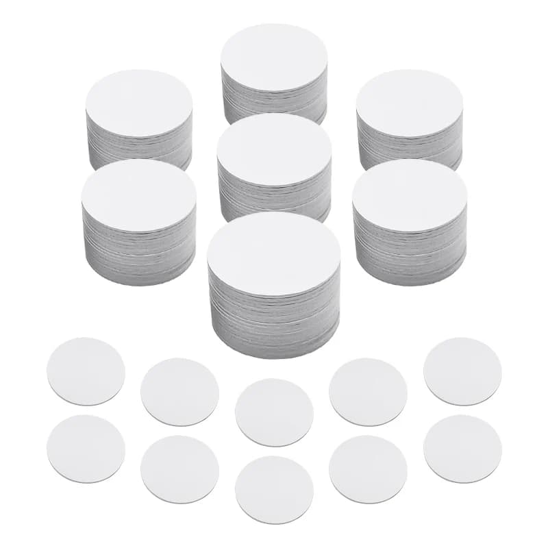 10PCS N-TAG 424 DNA Card 25mm NFC Coin Card NFC White Card Advanced Security and Privacy for Trusted IoT Applications TAG424DNA