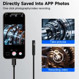 Type-C Endoscope HD1080P 3in1 Micro USB Single Dual Camera for IOS iphone Android Phone Waterproof LED Pipe Inspection Borescope