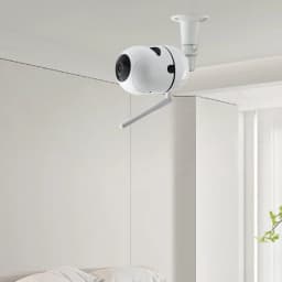 Wall-Mounted Bracket, Compatible with Circular Adhesive Cams and Circular Indoor Cameras, Adjustable Mounting Bracket, Suitable for Arlo, Arlo Pro 2 3, Arlo Ultra Cctv Cameras and Compatible Cameras with 1/4 Screw Head