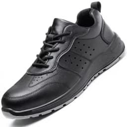 Black Safety Shoes Men Steel Toe Shoes Work Shoes Sneakers Male Anti-puncture Indestructible Security Boots Waterproof