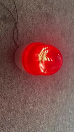 Universal 12V 24V 220V Outdoor LED Signal Alarm Light Strobe Flashing Light Wall Mount Emergency Warning Lamp for Gate Opener