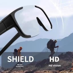 Myopia-Friendly Outdoor Cycling Sunglasses Polarized Oversleeve Goggles for Biking & Mountaineering Windproof Sports Eyewear