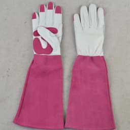 Long Garden Gloves for Gardening Work, Cowhide Material Durable, Thorn-Proof & Cut-Resistant | Not Suitable for Welding