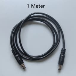 DC Power Plug Male to Male 5.5x2.1mm CCTV Adapter Cable 12V 10A Extension Cord 1/3/5/10/20 Meter Wires Accessories
