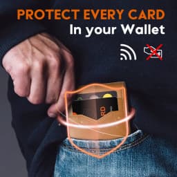 2/4PCS Ultra Thin RFID Blocking Card to Protect Your Credit Card Anti-Theft Label Bank Card Protection Badge Signal Isolation