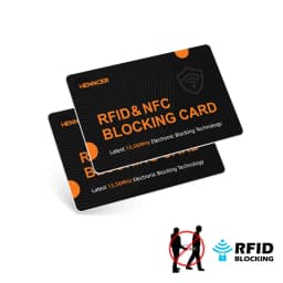 2/4PCS Ultra Thin RFID Blocking Card to Protect Your Credit Card Anti-Theft Label Bank Card Protection Badge Signal Isolation