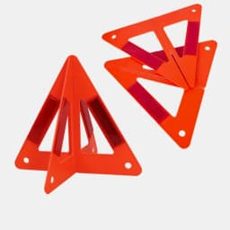 Car Emergency Breakdown Warning Triangle Reflective Safety Hazard Car Tripod Foldable Stop Sign Reflector Cars Stop Sign