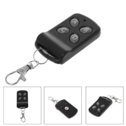 433Mhz RF Garage Door Remote Control Duplicator 4 Keys Fixed Code Grabber Clone Gate Key Fob Command Hand Transmitter
