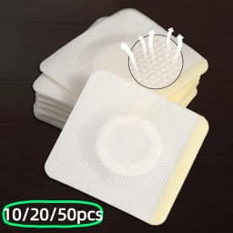 Disposable Replacement Castor Oil Pack Self-Adhesive Universal Adhesive Navel Stickers Seepage Resistant Belly Button Protectors