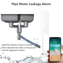 Tuya WiFi Smart Water Sensor Leak Detector Flood Water Leakage Alarm Water Security Protection Sensor Smart Home Smart Life