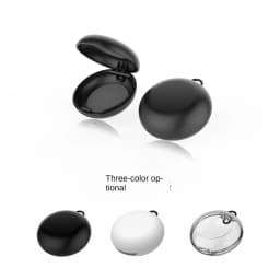 Round Soundproof Earplug Box Soundproof Mini Earplug Storage Box Jewelry Craft Sleeping Earplug Organiser