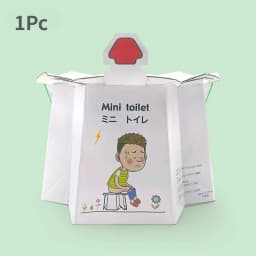 Disposable Portable Travel Potty Kids Toddler Seat Folding Lightweight Training Toilet Compact Baby Car Emergency Urinal Box