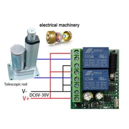 433MHz Remote Control 9V 12V 24V 220V Relay Receiver Module for Garage Door Electromagnetic Lock DIY Motor Signal Transmission