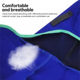 Portable Welding Men's Fully Protective Welding Cap Washable Breathable Welding Neck Sleeve Flame Retardant Protection Welders