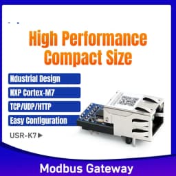 USR-K7 M7 Chip Industrial Super Port TTL UART Ethernet Module with Modbus RTU to TCP