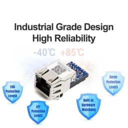 USR-K7 M7 Chip Industrial Super Port TTL UART Ethernet Module with Modbus RTU to TCP