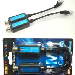 Cctv Camera IP Extender 8mp Coaxial Extender Ip Passive Ethernet Over Coax Converter