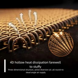 Tactical Backpack 3D Liner Pad: Lightweight, Breathable, Sweat-Wicking, Cuttable, Multi-Functional Heat Dissipation & Cushioning