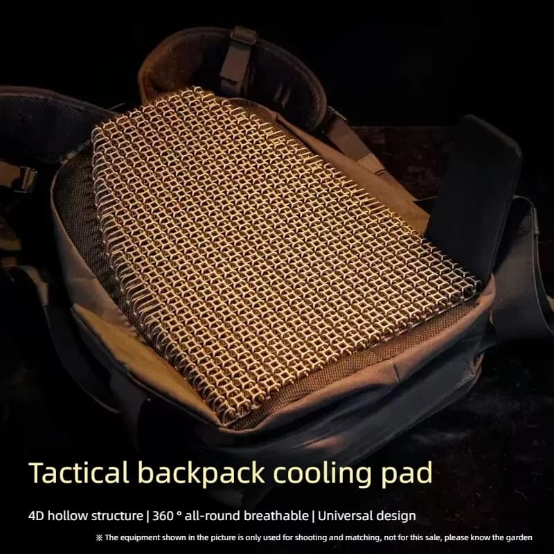 Tactical Backpack 3D Liner Pad: Lightweight, Breathable, Sweat-Wicking, Cuttable, Multi-Functional Heat Dissipation & Cushioning