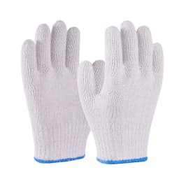 Nylon - Cotton Labor - protection Gloves with White Thread - Wear - resistant, Thickened, Pure - Cotton, for Men and Women