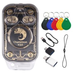 DIGIT-Chameleon Ultra V2.0 RFID Smart Chip Reader Emulator+ 5XUID Keychain NFC Duplicator 125K 13.56Mhz Card Decoding Functional