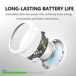 Anti-lose Tracker for Apple Airtag Replacemen via Find My Bluetooth GPS Tracker For Luggage IOS MFi Key Finder