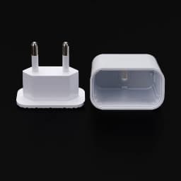 PD20W Fast Charger European Standard Plug Adapter with USB-C Interface 20W Disguised Fast Charging Head