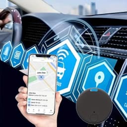 Smart GPS Tracker Bluetooth 5.0 Anti-Lost GPS Mini Device Dog Pets Kids Bag Wallet Tracking For IOS Android Smart Finder Locator