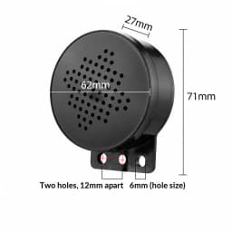 Wireless Remote Voice Announcer Outdoor Weatherproof Alarm Speaker USB Access Control Escalator Elevator Safety Reminder YX60