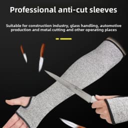 5-level Anti Cutting Sleeve Arm Protection Wear-resistant Scratch Resistant Lifting Glass Oil ResistantSlaughterBreathableGloves