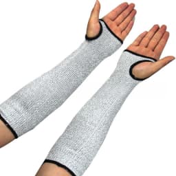 5-level Anti Cutting Sleeve Arm Protection Wear-resistant Scratch Resistant Lifting Glass Oil ResistantSlaughterBreathableGloves