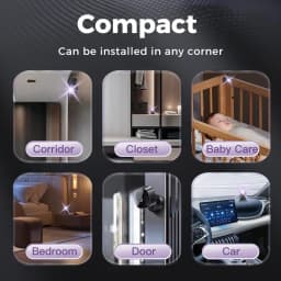Lenovo Wifi Camera 6K HD Mini Camera Wireless Security Protection Remote Monitor Camcorders Video Surveillance Home Smart Camera