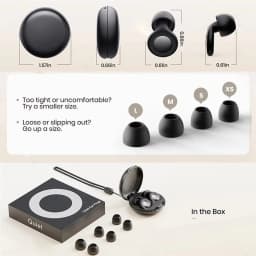 1Set Ear Plugs for Sleeping Sleep Aid Noise Reduction Super Soft Reusable Hearing Protection Anti Noise Earplugs for Travel Work