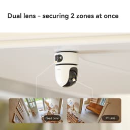 Imou Ranger Dual Pro 6MP/8MP Indoor Dual Lens One-touch Call Human/Pet Detection Wifi Algo Play Baby Security IP Camera