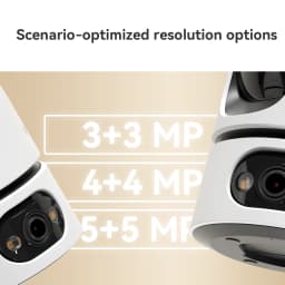 Imou Ranger Dual Pro 6MP/8MP Indoor Dual Lens One-touch Call Human/Pet Detection Wifi Algo Play Baby Security IP Camera