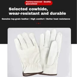 Cowhide Leather Work Gloves,Welding&Construction Gloves,용접장갑,Heat Resistant Heavy Duty Safety Work Gloves,가죽장갑