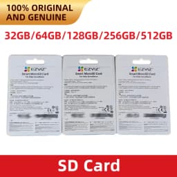 Hikvision EZVIZ 32GB 64GB 128GB 256GB 512GB Class 10 High Speed 90MB/s Read Speed MicroSD TF Memory Card for Hikvision IP Camera