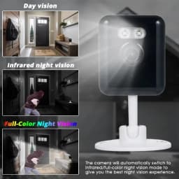 5MP Mini Security Camera Wireless WiFi Indoor Cam with Motion Detection, Smart Life Baby Monitor for Home Surveillance Tuya