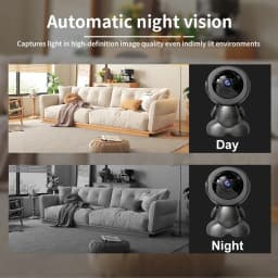 8MP Wifi Surveillance Robot Camera PTZ Security Baby Monitor Cam Two Way Audio Night Vision Smart Tracking Home IP Pet Cameras