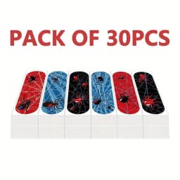 30/50PCS Cute Spider Cartoon Band Aid Waterproof Breathable Adhesive Bandages Kids Wound Dressing Plaster Skin Tape First Aid Di