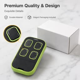 4-in-1 Multi-Frequency Garage Remote 280-868MHz Rolling Code Replace 4 Remotes Universal Clone Gate Opener Duplicator 5 Colors