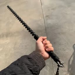 60cm Outdoor Portable EDC High Manganese Steel Short Stick Car Emergency Window Breaking Tool