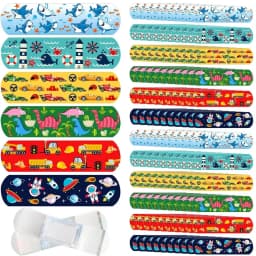 48Pcs Cartoon Band Aid Set for Kids - Healing Wound Plaster Patches First Aid Skin Tape Adhesive Bandaids