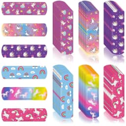 48Pcs Cartoon Band Aid Set for Kids - Healing Wound Plaster Patches First Aid Skin Tape Adhesive Bandaids