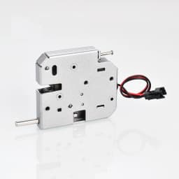 Mini Electric Lock with Push Rod DC 12V/24V Small Size Solenoid Electromagnetic Control for Cabinet Drawer Lock