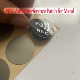 50/100pcs NFC Signal Booster Ferrite Shielding Patch Anti-metal Sticker External NFC Module for Smartphones for Metal Surface